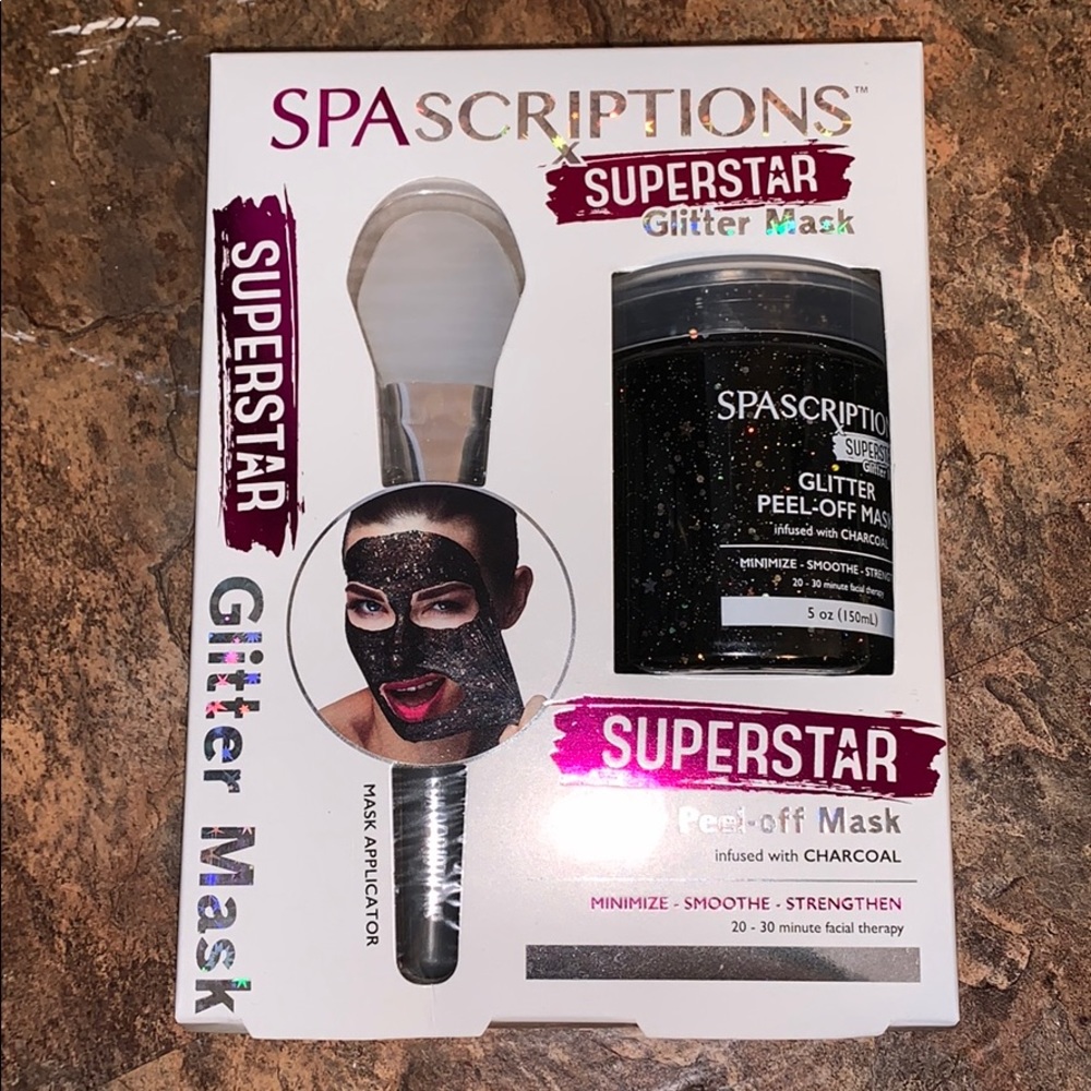 Spa scriptions glitter mask